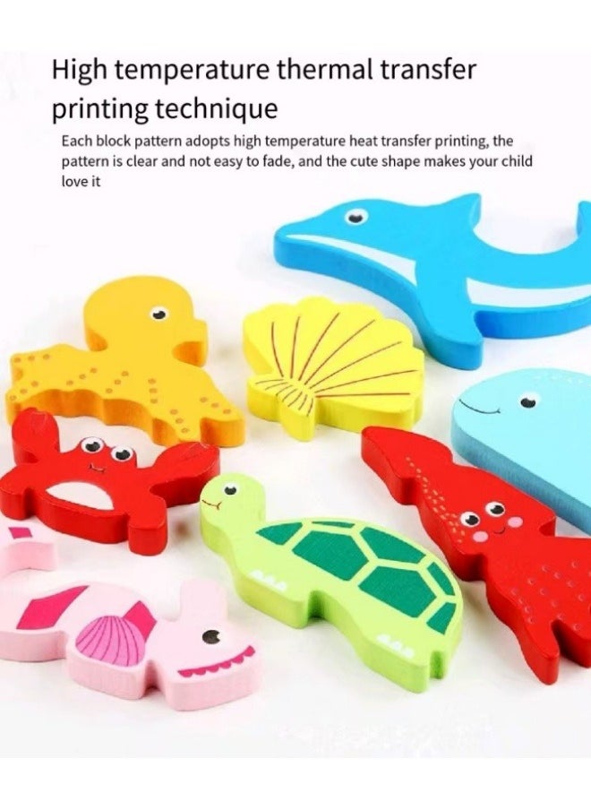 Generic - Children's 3D Jigsaw Puzzle Toy Puzzle Building Blocks Educational Jigsaw Puzzle Building Blocks Toys - Image 1