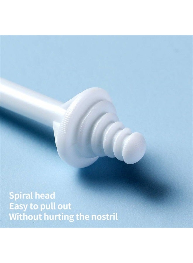 OAKEER Oakeer 100 Pcs Nose Wax Sticks Hair Removal Nose Wax Applicators for Nostril Nasal Cleaning Ear Hair Removal  - Image 3