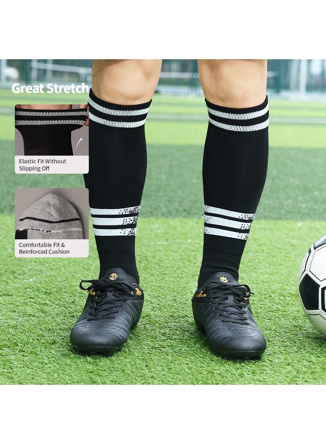 SKY WING Mens Baseball Socks Football Softball Knee High Sock Unisex Athletic Soccer Socks  1/2/3/4 Pairs for Youth Adult  Men and Women - Image 2