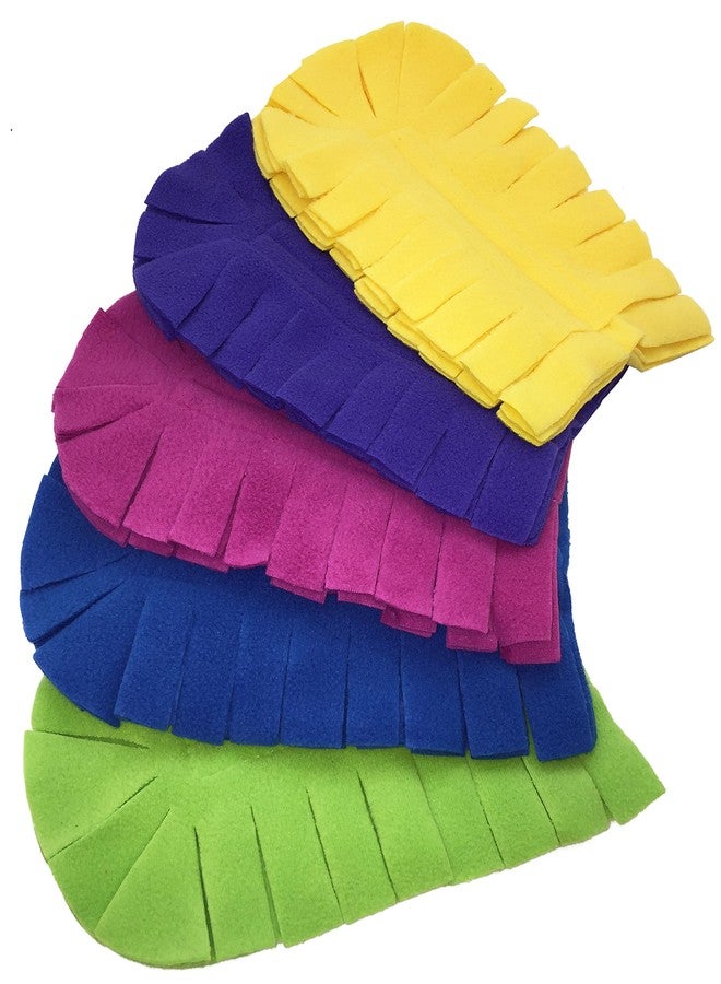 Xanitize Fleece Refills for Swiffer Hand Duster - Reusable, Dry Duster - 5-Pack Rainbow (Jewel) - Image 1