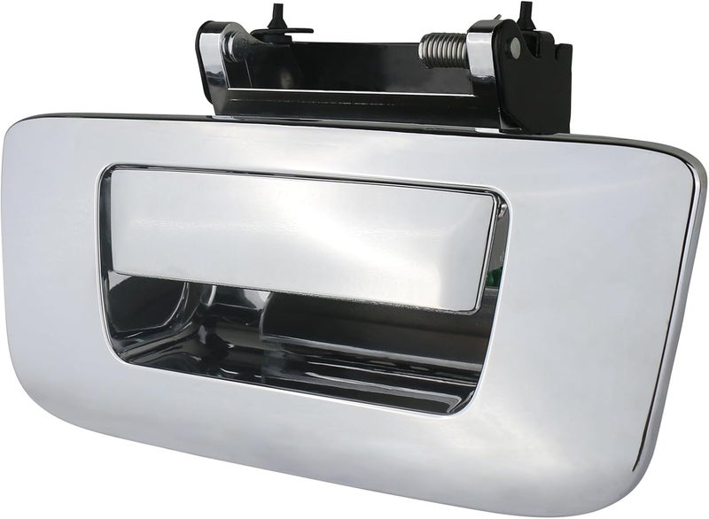 APPERFiT Chrome Tailgate Handle Latch with Bezel Cover - Image 1