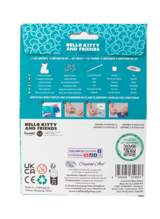 Craft Buddy بوشاكو، سحر حقيبة كريستال آرت - Image 2