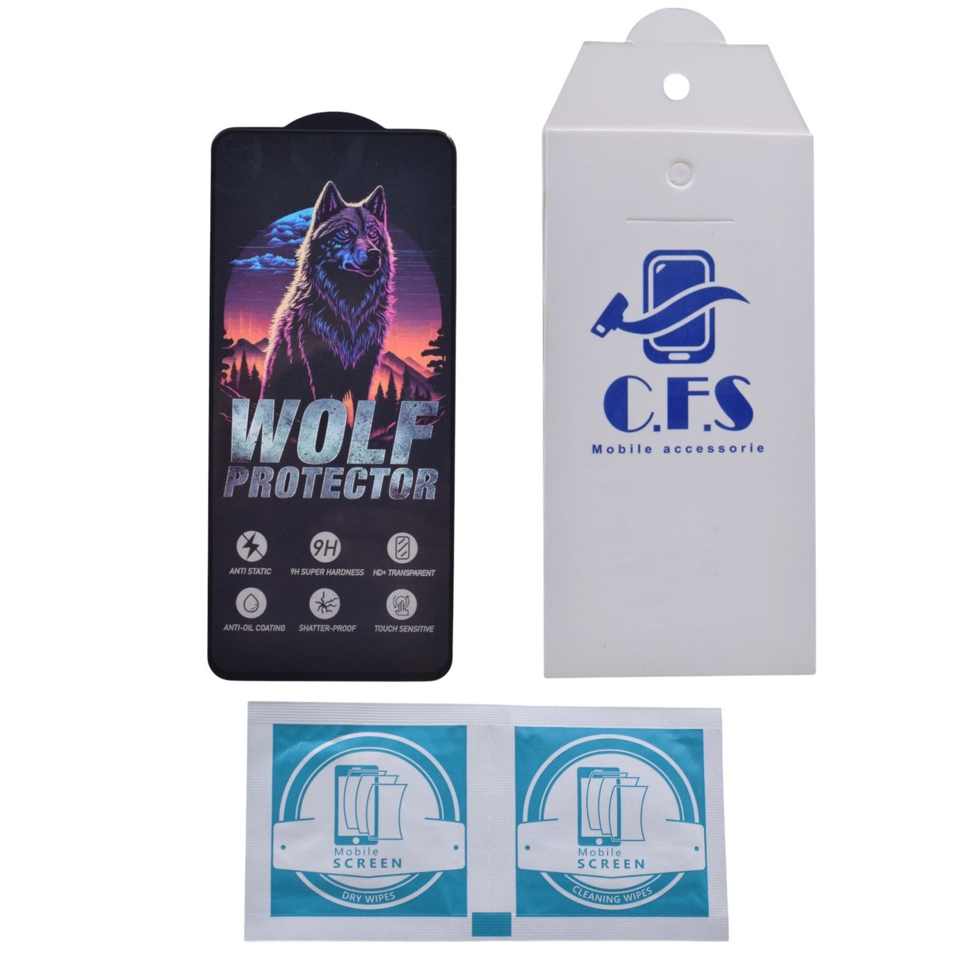 wolf Wolf Glass Screen Protector For OPPO A5i Z277737D3329588BB35BEZ