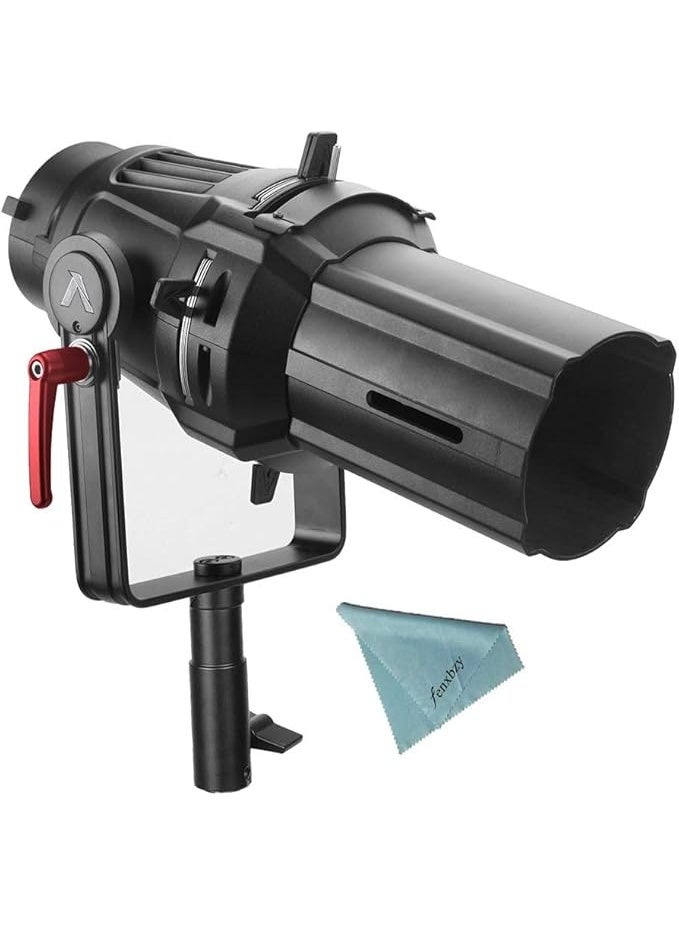 أبتشر Aputure 36° Spotlight Mount Set، مجموعة قواعد إسقاط ضوء بزاوية 36° لمعدّلات الإضاءة، مصمّمة لمصابيح Aputure LS 300d II، 120d II، 300X وغيرها من المصابيح المزودة بقاعدة Bowens. - Image 2