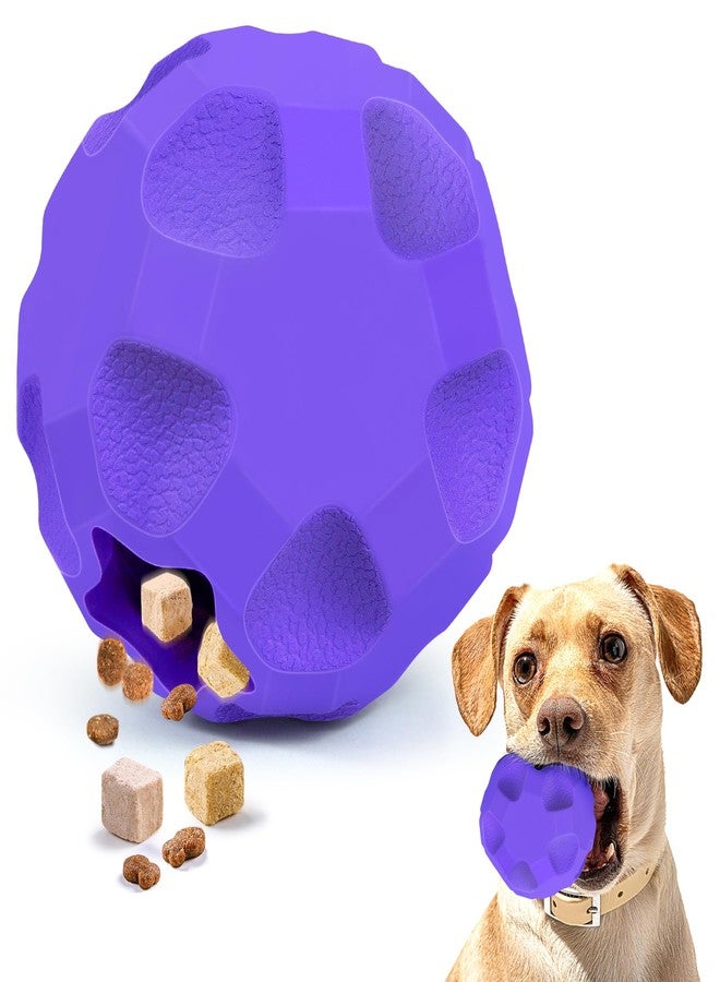 TROUSKAIG Durable Dog Balls, Dog Puzzle Toy for Boredom, Dogs Enrichment Toy, Interactive Treat Dispensing Balls for Large Dogs to Keep Them Busy - Image 1