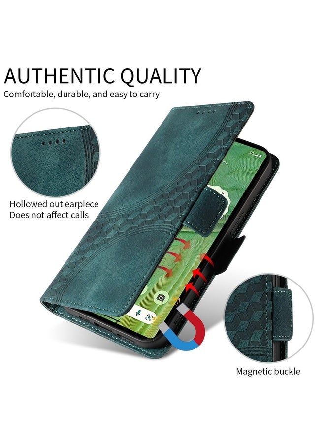 Case Cover For Samsung Galaxy S20 Embossed Rhombus Starry Leather Phone Case(Green)