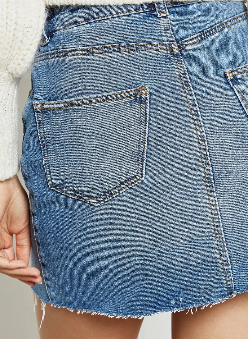 Miss Selfridge Denim Skirt