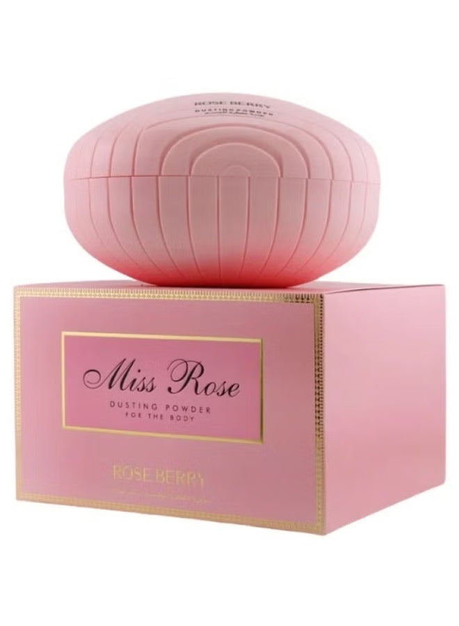 Miss Rose Rose Berry Dusting Powder for the Body 200g (Rose Powder Scent) - Image 1