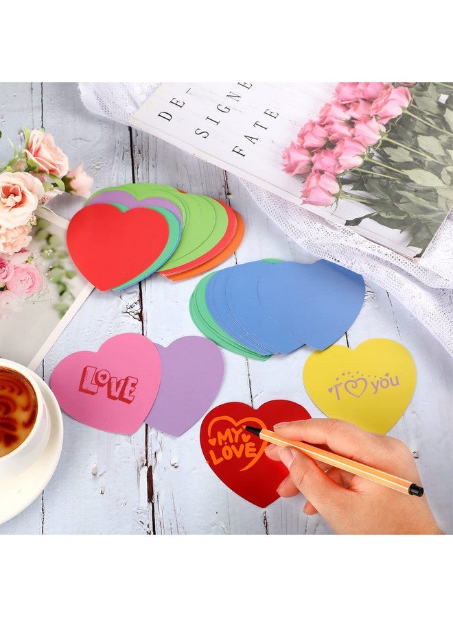 Geyee 108 Pcs Heart Cutouts Paper Heart Bulletin Board Cutouts Assorted Color Heart Shaped Die Cut for Classroom Decor Teachers Kids DIY Craft School Bulletin Board Decorations (3.46 Inch) - Image 4