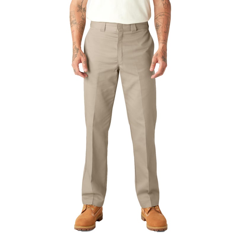 Dickies Mens Original Flex Work Pants Desert Sand 42W x 32L US