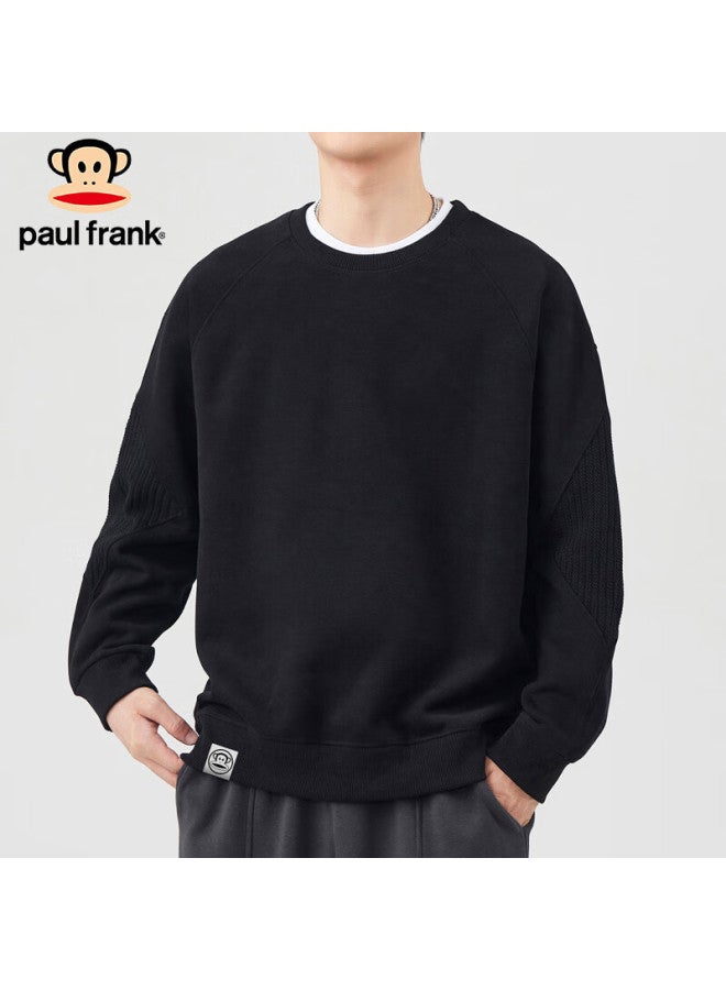 Paul Frank Paul Frank Men's Spring Loose Casual Long Sleeve Sweatshirt Jacket Black L - Image 3