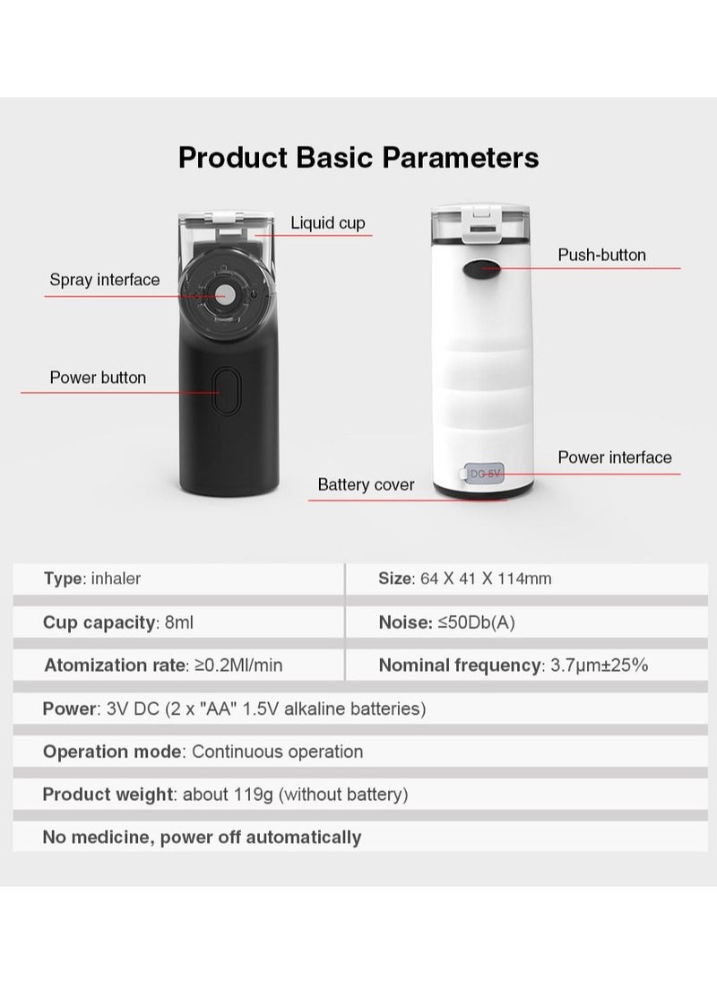 McDou - Handheld Personal Steam Inhaler For Asthma - Image 1