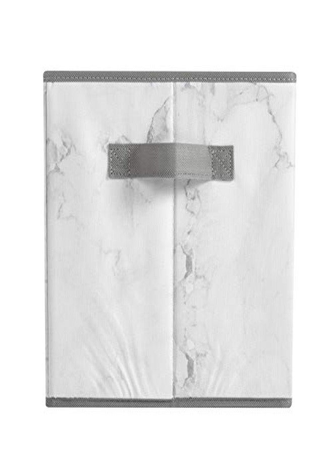 Urban Lifestyle Urban Shop Marble Storage Cubes, Set of 4, Grey/White - Image 3