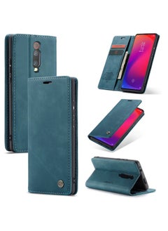 HuHa Case Cover CaseMe-013 Multi-functional Retro Frosted Horizontal Flip Leather Case with Card Slot & Holder & Wallet For Xiaomi Mi 9T Pro / Redmi K20 Pro / Xiaomi Mi 9T / Redmi K20 Blue 
