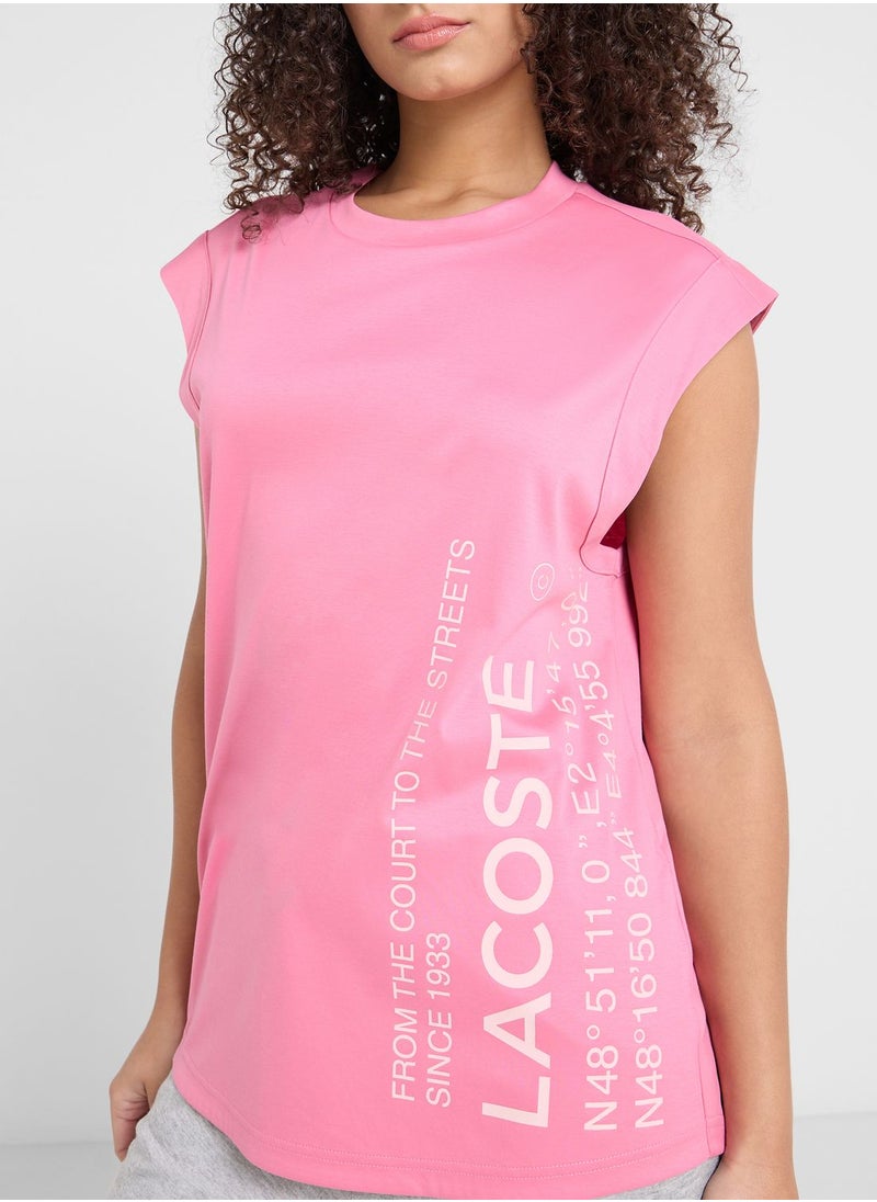 LACOSTE - Crew Neck Vest - Image 1
