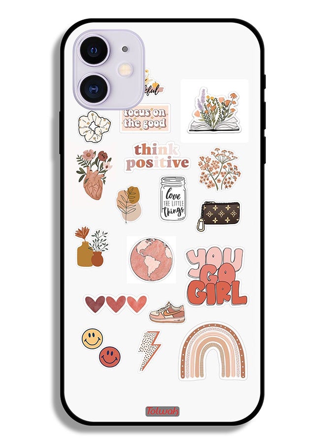 Tolwak Apple iPhone 11 Protective Case You Go Girl - Image 2