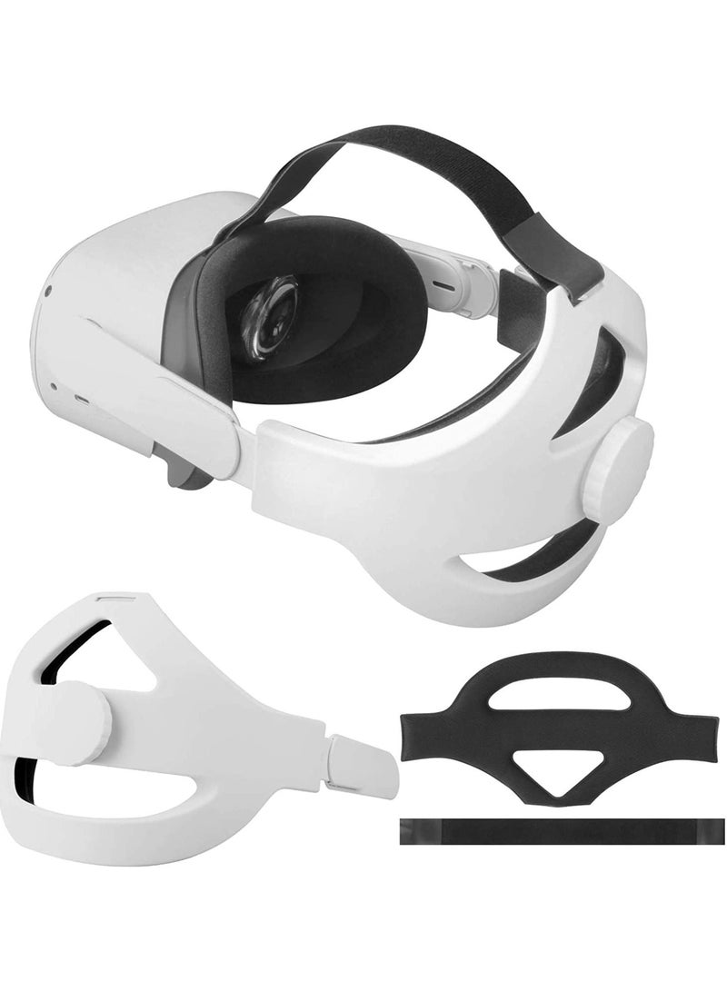 حزام رأس قابل للتعديل متوافق مع Oculus Quest 2 مع وسادة رأس - Image 2
