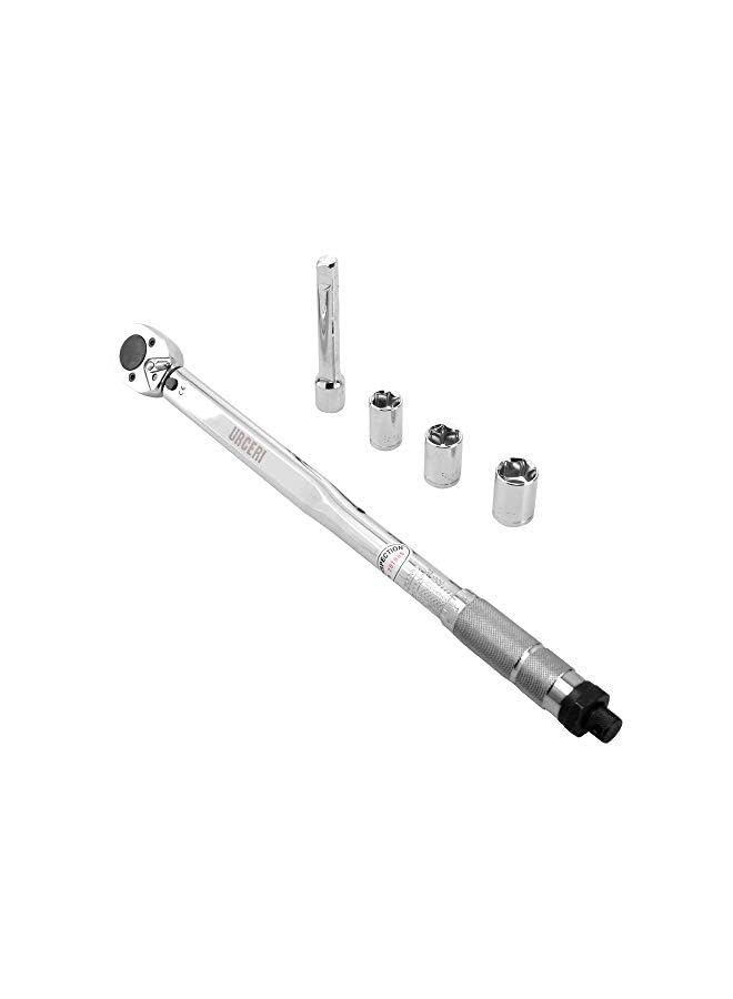 vesus 5pcs 1/2" 28-210Nm Adjustable Tire Torque Wrench Set Auto Repair Spanner Hand Tool Kit - Image 2