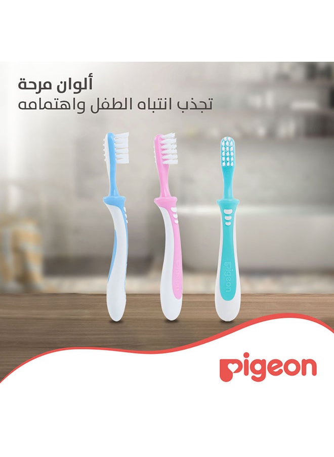 pigeon - فرشاة أسنان تدريب الأطفال الدرس 3 - وردي - Image 1