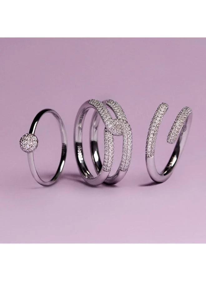Rosato Bianca Sterling Band Ring