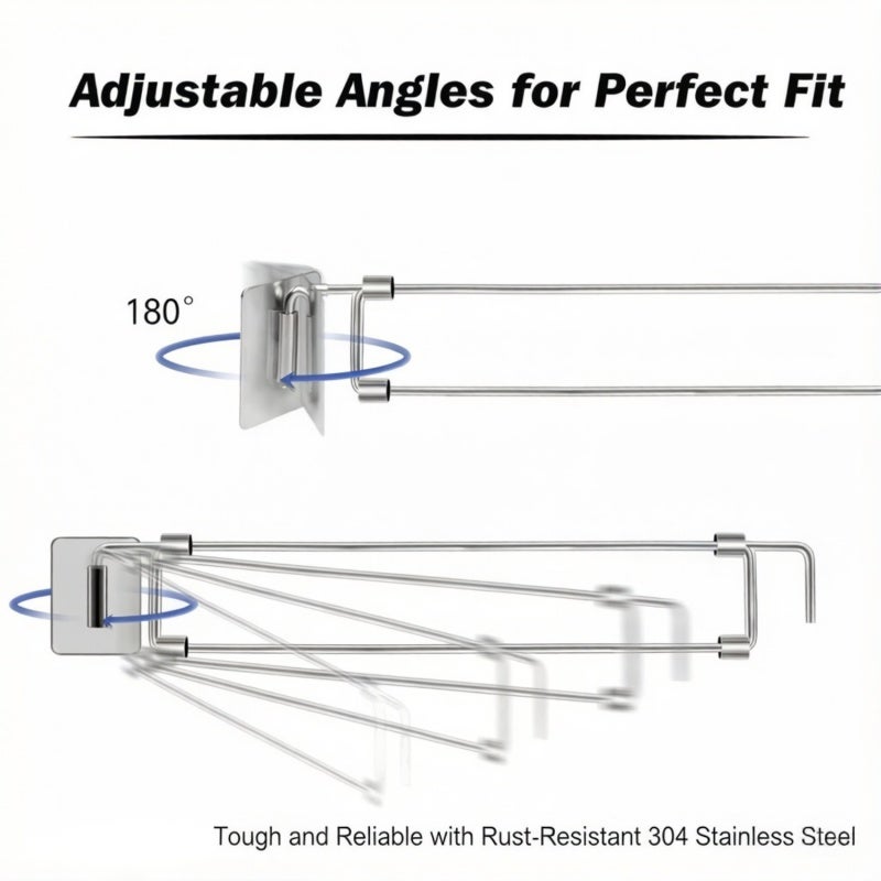 RV Fridge Stand: 15" To 24" Adjustable Telescopic Pole - No Tools Installation, Anti-Shaking RV Refrigerator Stabilizer for RVs, Campers And Travel Trailers - Image 4