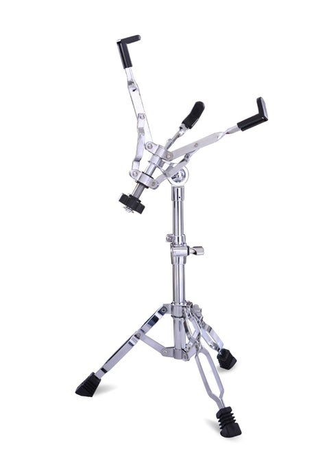 Snare Drum Stand, Concert Snare Drum Stands Adjustable Snare Stand Double Braced Fit for 10''-14'' Dia Drums, Height Range 14.2-22.8 Inches