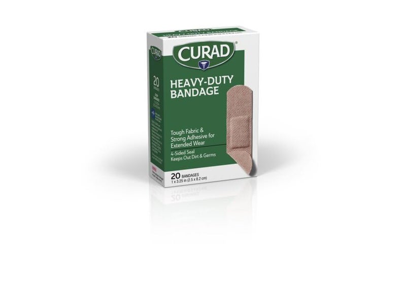 CURAD Extreme Hold Heavy Duty Bandages 1 x 3 14 Ideal for Wound Care 1 Box 20 Count - Image 5