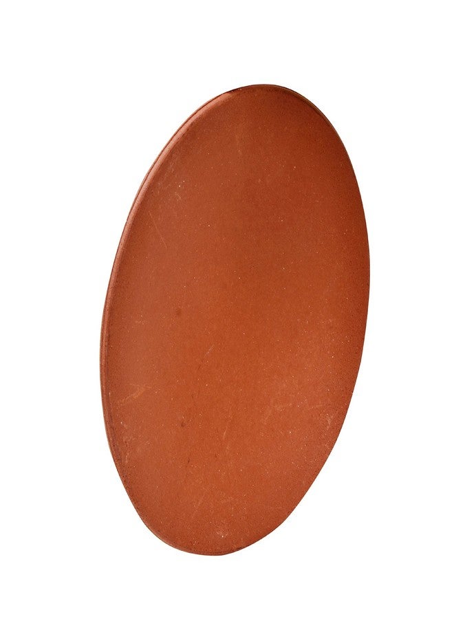 Jetwals Handmade Earthenware Clay Tawa for Roti Without Handle (Standard Size, Brown) - Image 2