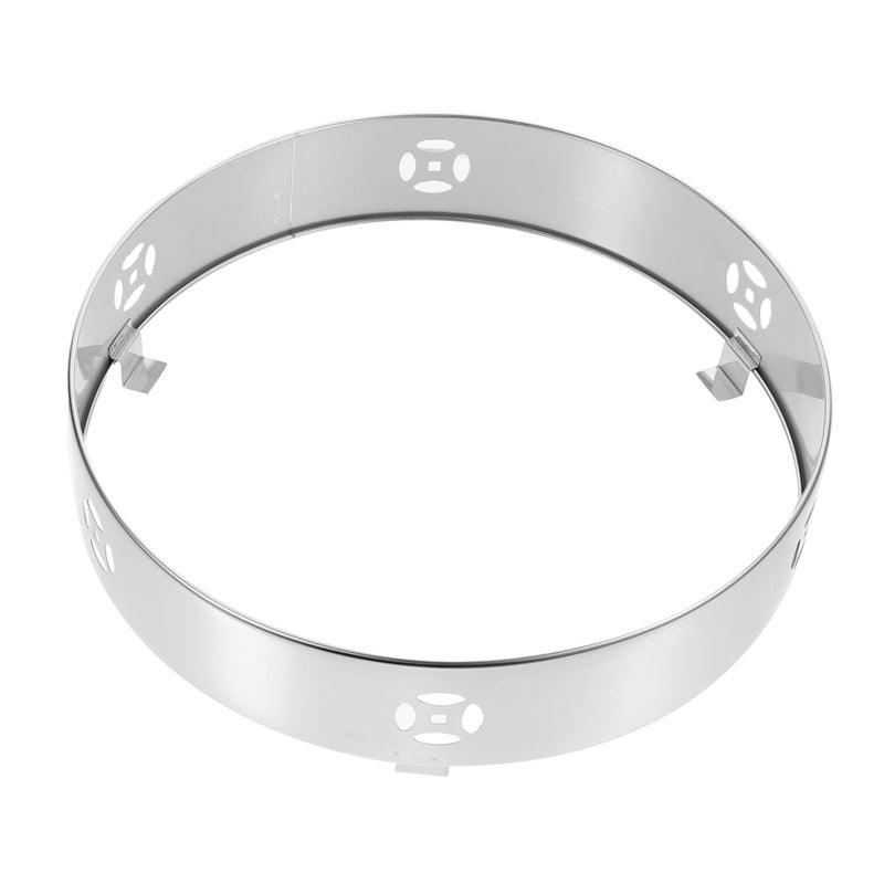 Wakauto Gather Fire Stove Cover Gas Cooker Windshield Windproof Stainless Steel Insulation Ring For Household Countertop And Flat Stoves Energy Saving Balanced Flame For Various Pots - Image 2