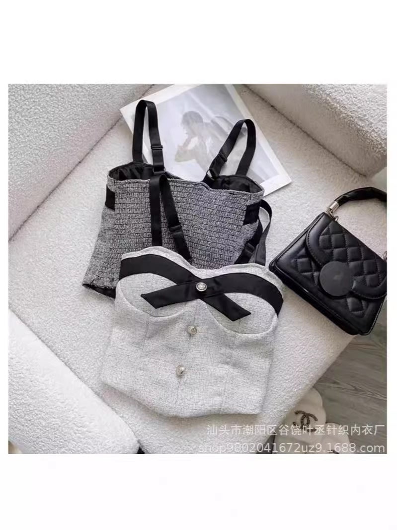 Sweet Spicy Pure Desire Style Camisole Inner Wear One-Piece Chest Pad Beauty Back Underwear Slim Fit Suit Base Slimming - Image 4