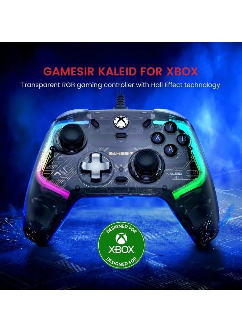 Generic - Kaleid K1 Controller Wired Gamepad for Xbox Series X/S, Xbox One,PC,Steam Game with Hall Effect Joystick - Image 1