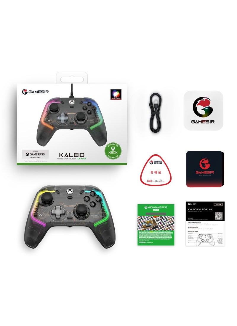 Generic - Kaleid K1 Controller Wired Gamepad for Xbox Series X/S, Xbox One,PC,Steam Game with Hall Effect Joystick - Image 1