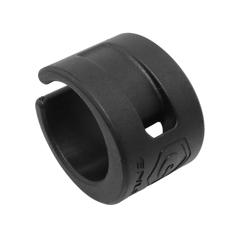 Whyhkj 4Pcs Bike Chainstay Protector Bicycle Frame Protector Guard Pad Collision Rubber Protection Ring Guard Chain Protector Stickers  Black - Image 4