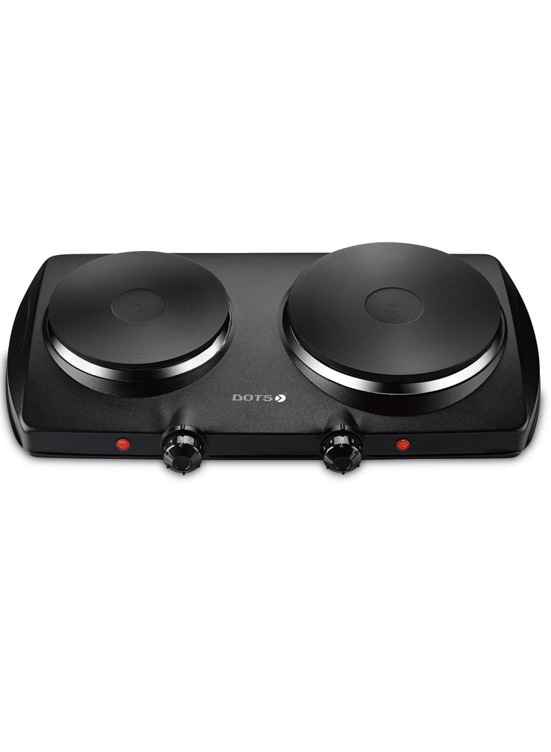 دوتس موقد كهربائى 2 عين 2300 واط لون اسود CCP1015P2 - Image 2