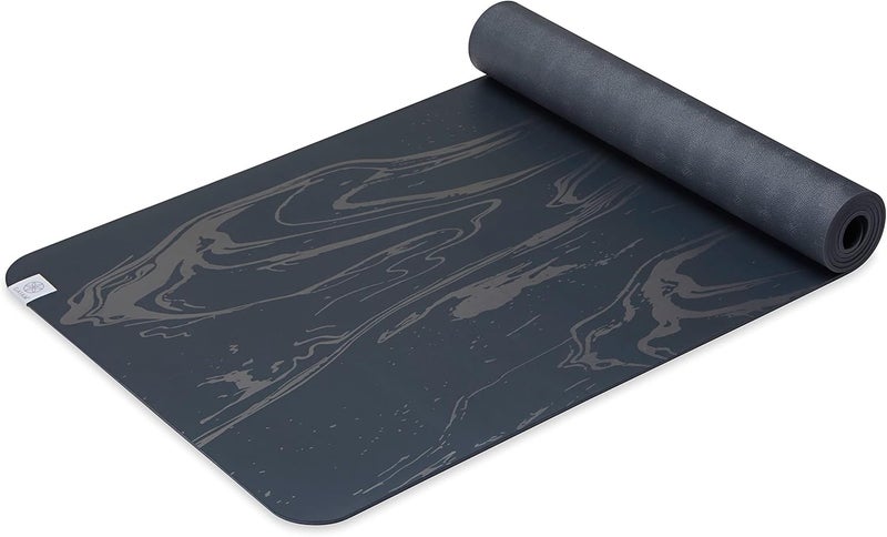 Gaiam DryGrip Yoga Mat  5mm Thick NonSlip Exercise  Fitness Mat for Standard or Hot Yoga Pilates and Floor Workouts  Cushioned Support NonSlip Coat  68 x 24 Inches - Image 1