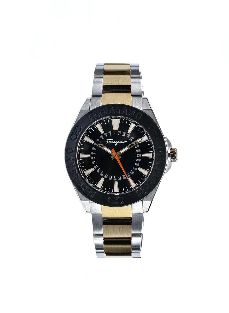 Classic Quartz Black Dial Watch