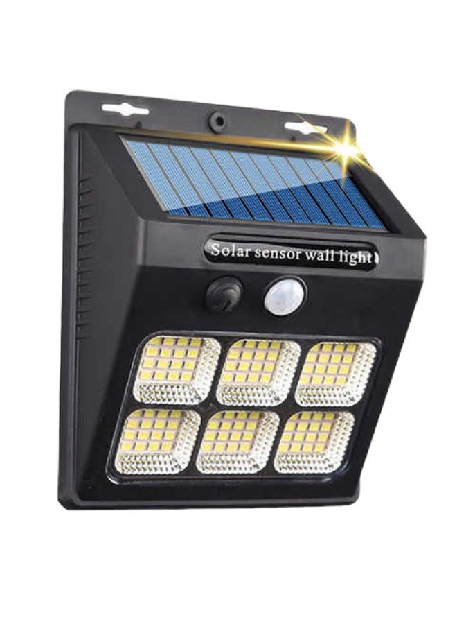 IP65 Solar LED Wall Lamp – Small Modern Outdoor Garden Light with Motion Sensor, 3 Modes, 800mA/1200mA, Waterproof Security Lighting - Image 1