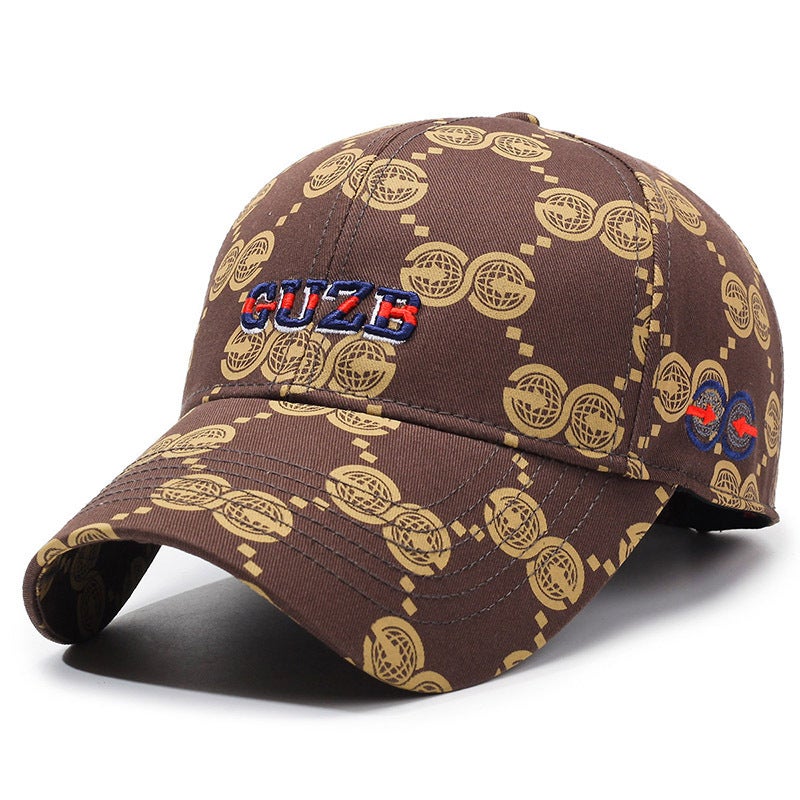 Letter Baseball Cap Embroidered Outdoor Sun Hat Cotton - Image 1
