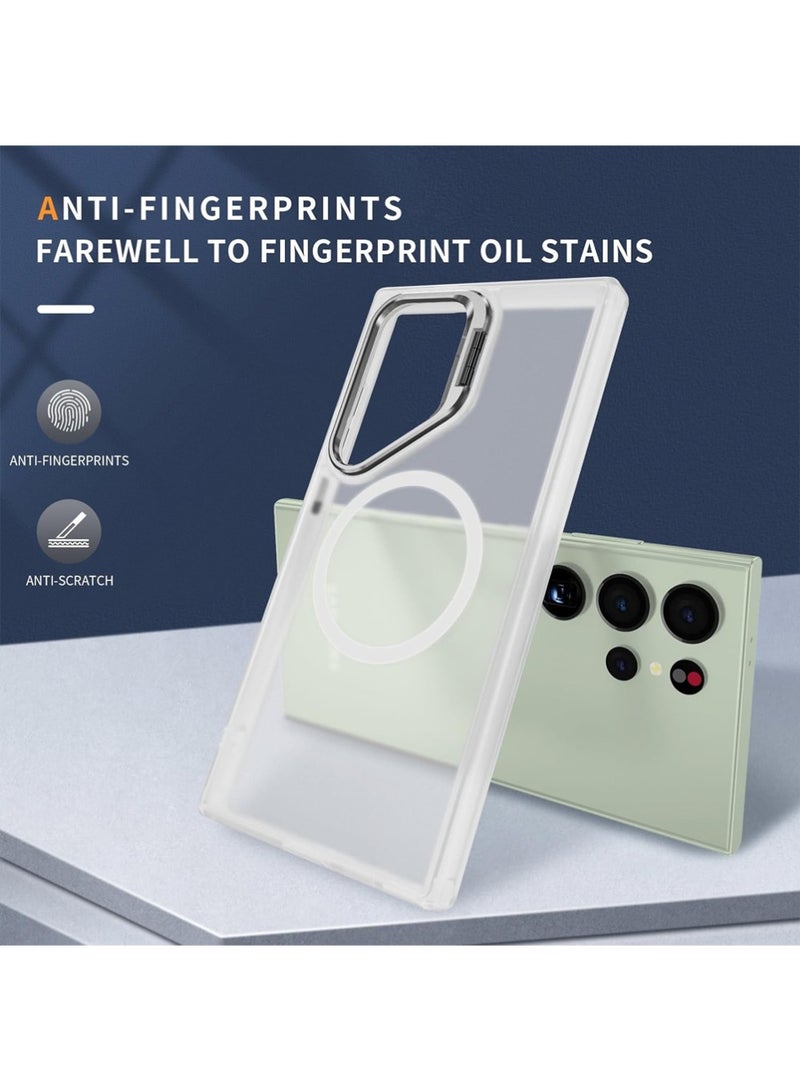 X-level Samsung Galaxy S24 Ultra Case Magnetic,Heavy Duty Rugged Drop Protection Case [Compatible Fast Wireless Charging] Magnetic Case for Samsung Galaxy S24 Ultra - Image 3