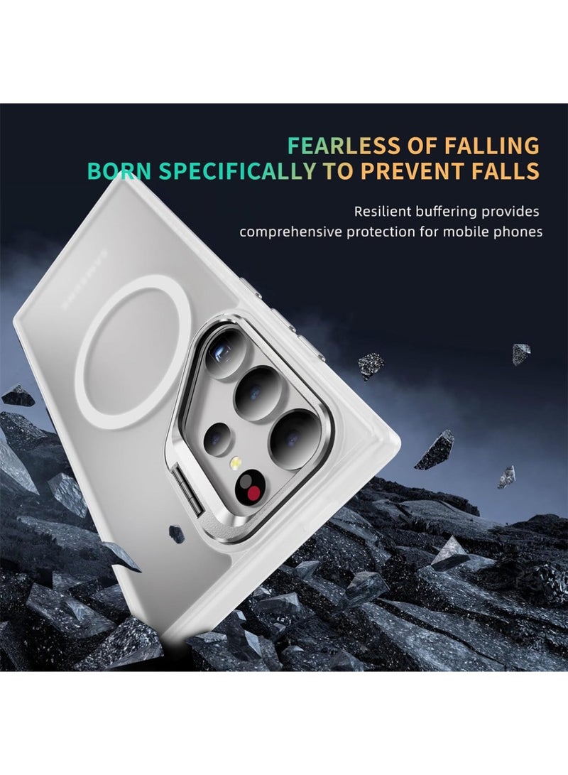 X-level Samsung Galaxy S24 Ultra Case Magnetic,Heavy Duty Rugged Drop Protection Case [Compatible Fast Wireless Charging] Magnetic Case for Samsung Galaxy S24 Ultra - Image 5