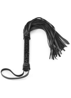 KASTWAVE Leather Horse Whip Leather Whip for Horses Whip for Play Faux Leather Whips PU Handle Outdoor Sports Horse Riding Whip Lightweight Gift Accessories Training Tool Portable Gift  - Image 4
