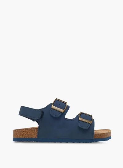 LBL by Shoexpress Boys Solid Sandals With Hook And Loop Closure