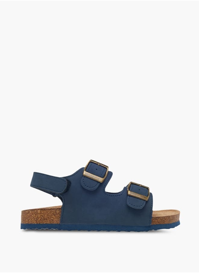 LBL by Shoexpress Boys Solid Sandals With Hook And Loop Closure  - Image 1