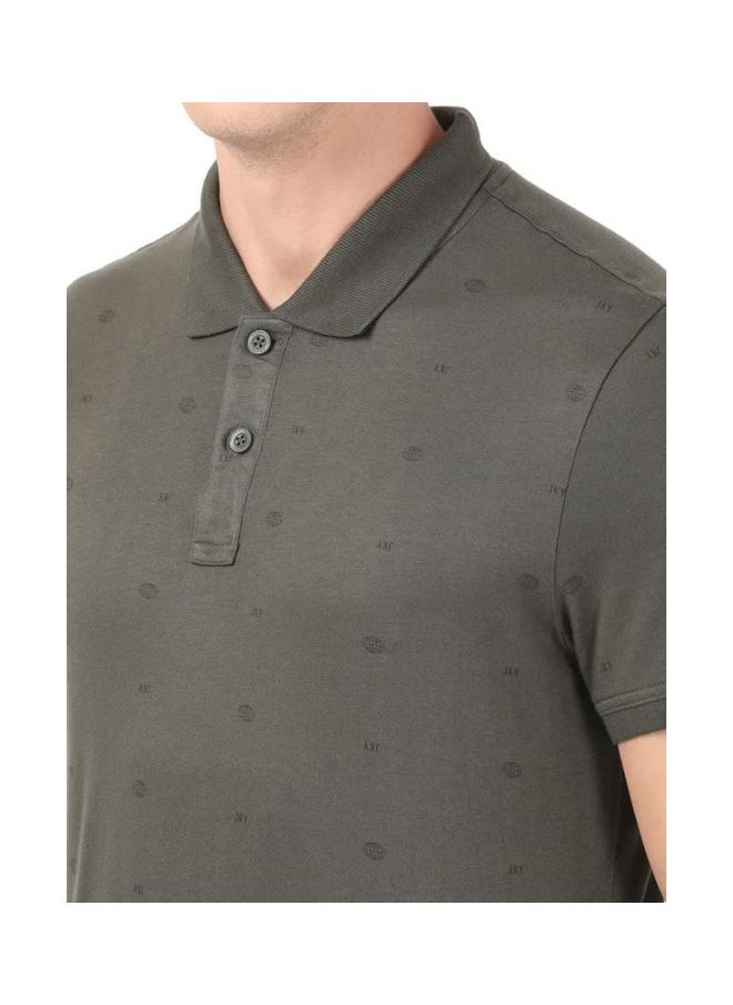 JOCKEY - Jockey IM16 Men Tencel Micro Modal and Cotton Blend Printed Half Sleeve Polo T Shirt - Image 1