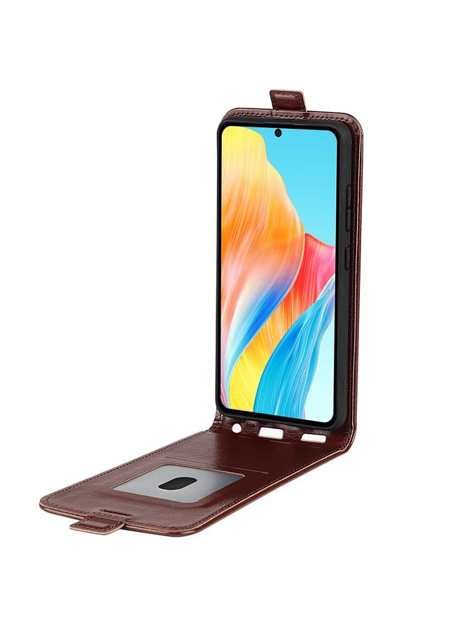 اس-توب جراب لهاتف OPPO A58 4G R64، جراب هاتف جلدي أحادي الوجه قابل للطي عموديًا - Image 4