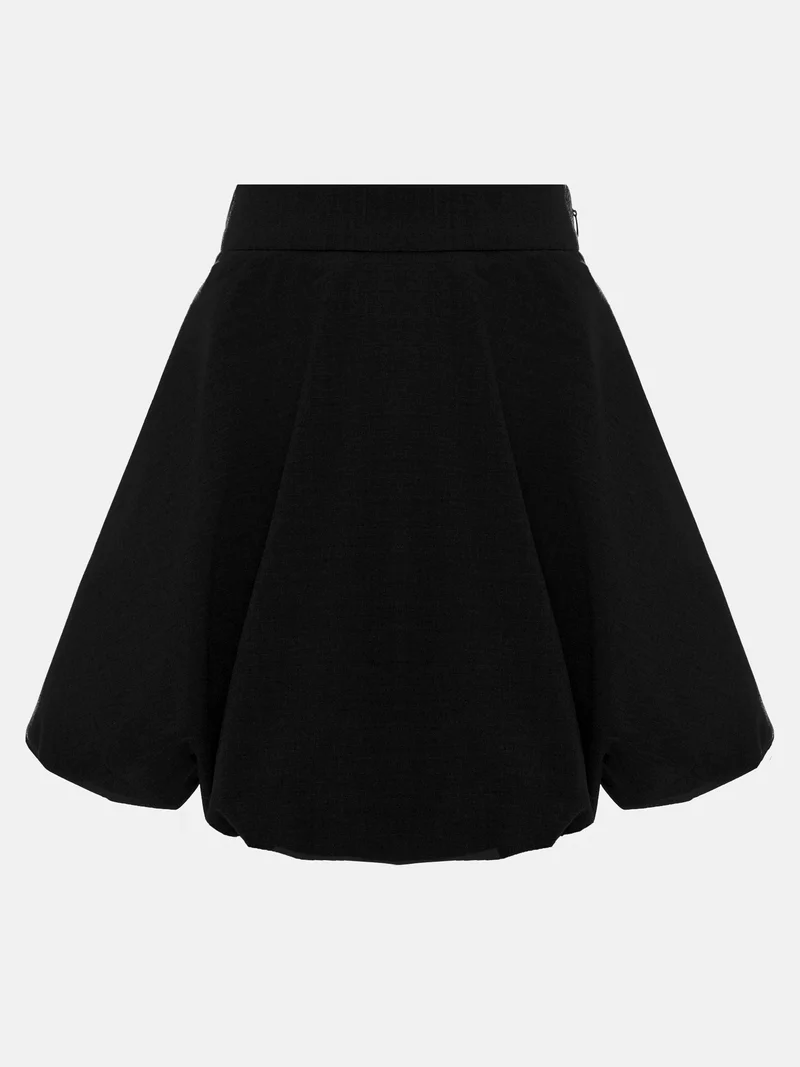 Lichi Suiting balloon skirt