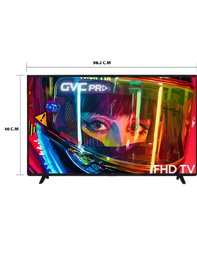 جي في سي برو تلفزيون عادي مقاس 43 بوصة بدقة FHD LD-43TV أسود LD-43TV أسود - Image 2