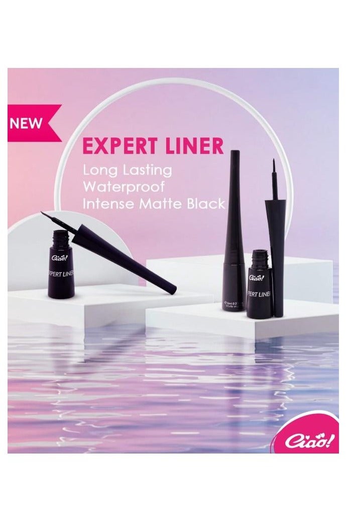 Ciao Dip Liner Matte High Performance Eyeliner Black - Image 3