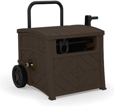 suncast WST150J Hideaway Hose Reel Wheeled Java 150Ft  Quantity 2  - Image 1