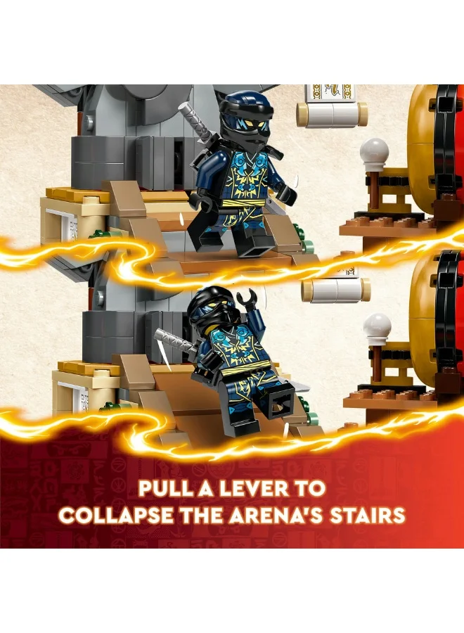 ليغو مجموعة لعب ساحة معارك المبارزة 71818 من LEGO® NINJAGO®‎